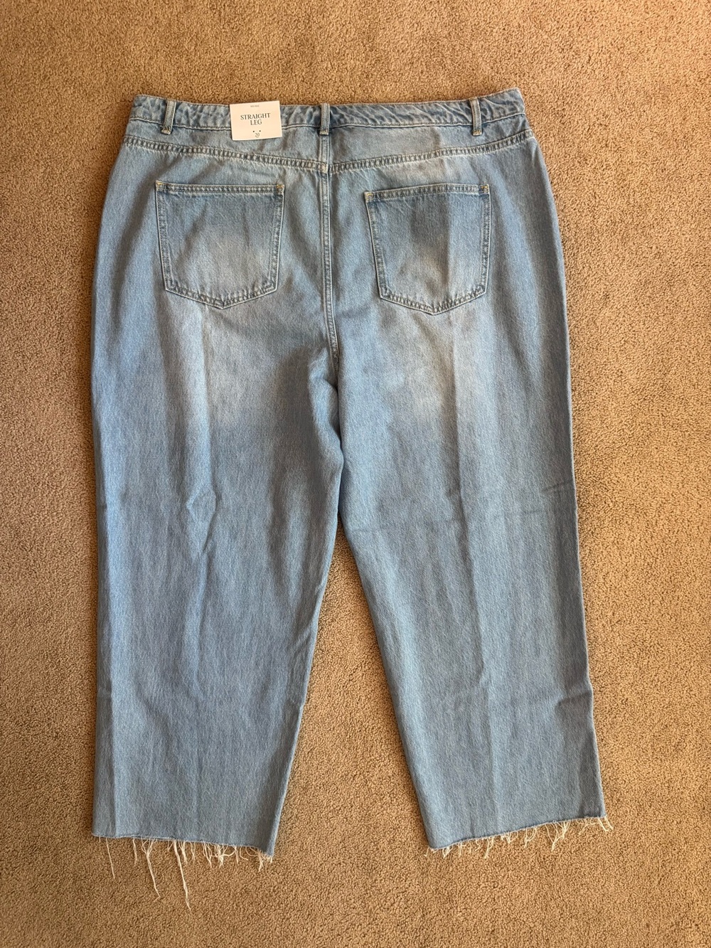 NWT Future Collective Straight Leg Jeans - Picture 4 of 4